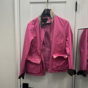 Jcrew waxed water resistant jacket